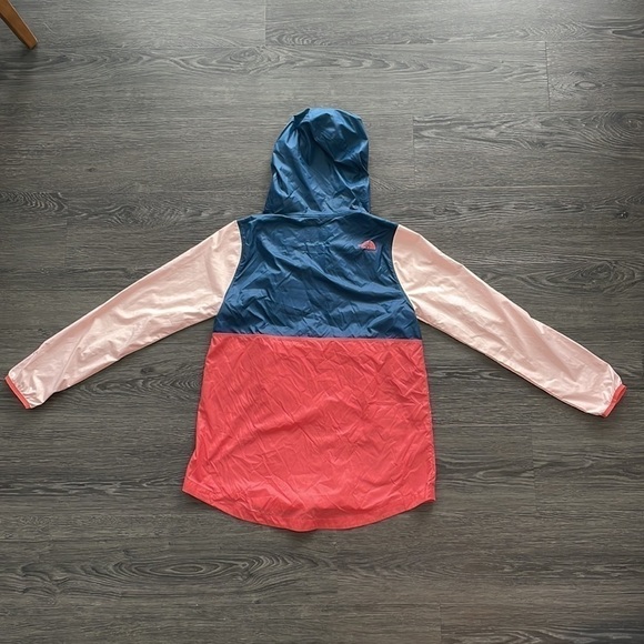 ⭐️HP⭐️SzXS The North Face Giacca Donna Fanorak in Spiced Coral Multi EUC - Picture 8 of 16